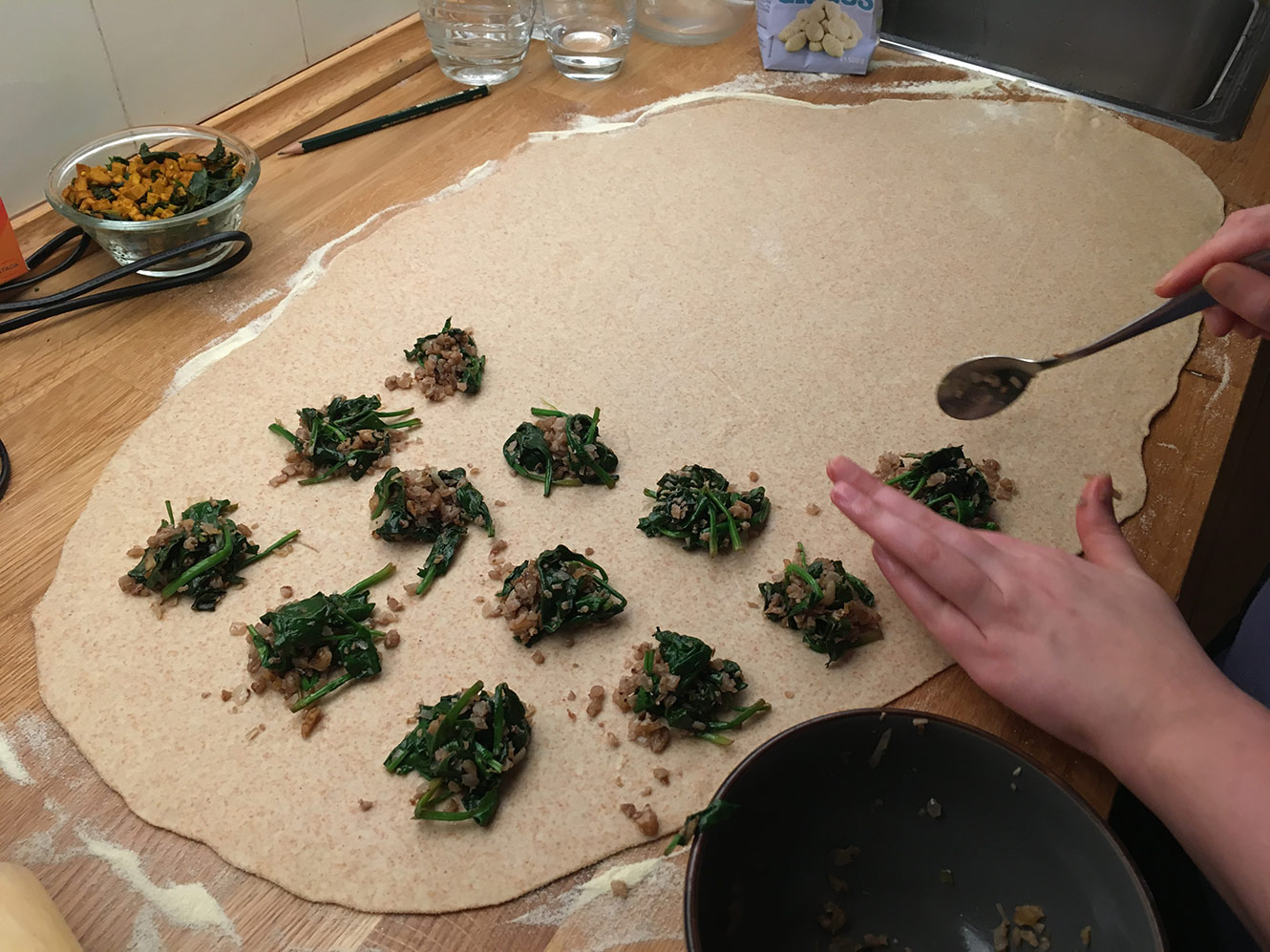 Week 1 Walnut Ravioli